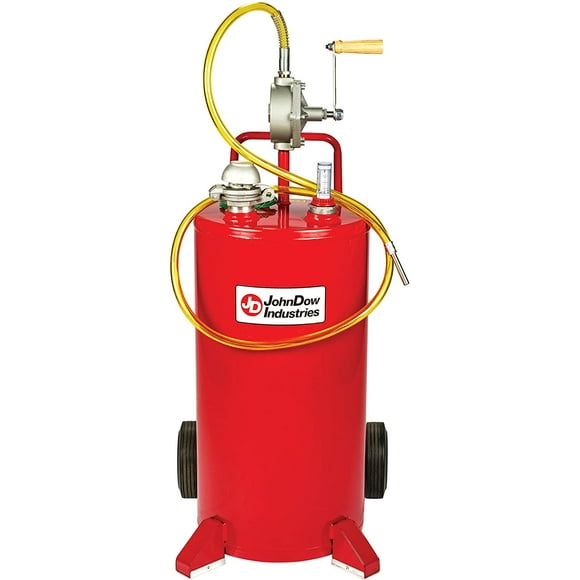 John Dow Industries FC-25GC UL Énuméré 25 Gallon Acier Gaz Caddy, Rouge
