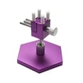 thumbnail image 3 of Mini tornillo de banco, abrazadera de mesa pequeña para banco de trabajo, aleación de aluminio, giratorio para Base hexagonal, 3 of 8
