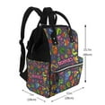thumbnail image 2 of Fuzoiu Berry Fruits Print Diaper Bag Backpack,Baby Essentials Travel Tote,Multi function Waterproof Diaper Bag, Travel Essentials Baby Bag - Unisex, 2 of 6