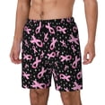 thumbnail image 1 of Balery Breast Cancer Awareness (2) Bañador para hombre, shorts de playa de secado rápido con entrepierna y forro de compresión-3X-Large, 1 of 6