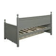 thumbnail image 5 of Momspeace Wood Daybed with Three Drawers ,Twin Size Daybed,No Box Spring Needed -&nbsp;Gray, 5 of 8