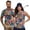 Hawaii Flower, variant on Uorisanigo US Flag Couple Matching Outfit Mens Golf Shirts Size S Short Sleeve 1/4 Zip Up Shirts for Work Athletic and Womens Zipper Shirt Quick Dry Sleeveless Racerback Workout Tops
