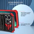 thumbnail image 5 of Allytechgroup for iPhone 16 Plus Case with Belt Clip Holster, Slim Phone Not Hot/Fast Heat Dissipation Case with Kickstand Military Grade Drop Protection for iPhone 16 Plus, Red, 5 of 13