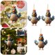 thumbnail image 4 of 3 Piezas Navidad Adorno Pollo Lindo Coche Acrílico Creativo (C), 4 of 5