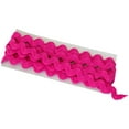 thumbnail image 3 of Wrights 1/2" Bright Pink Medium Rick Rack, 2.5 yd Sewing Trim, 3 of 8