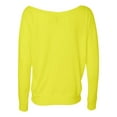 thumbnail image 3 of Bella + Canvas Womens Flowy Long-Sleeve Off Shoulder T-Shirt, 3 of 5