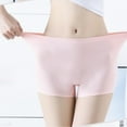 thumbnail image 3 of SHTXOZHI Women's Boy Shorts Seamless Under Dress Shorts Soft Ladies Underwear Stretch Briefs, 3 of 5
