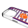 thumbnail image 3 of Clemson Tigers iPhone Clear Football Field Design Case, 3 of 6