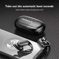 thumbnail image 3 of Kripyery 1 Set Wireless Earphones Bone Conduction Ear Hook Long Battery Life Noise Reduction HiFi Sound Bluetooth-compatible 5.3 Headphones for Business, 3 of 8