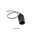 thumbnail image 4 of Riwesomey Enchufe para encendedor de cigarrillos de 30CM, Cable de cobre puro para coche, conector de enchufe resistente al Vehículos, repuestos y accesorios Mis Tipo 1, 4 of 6
