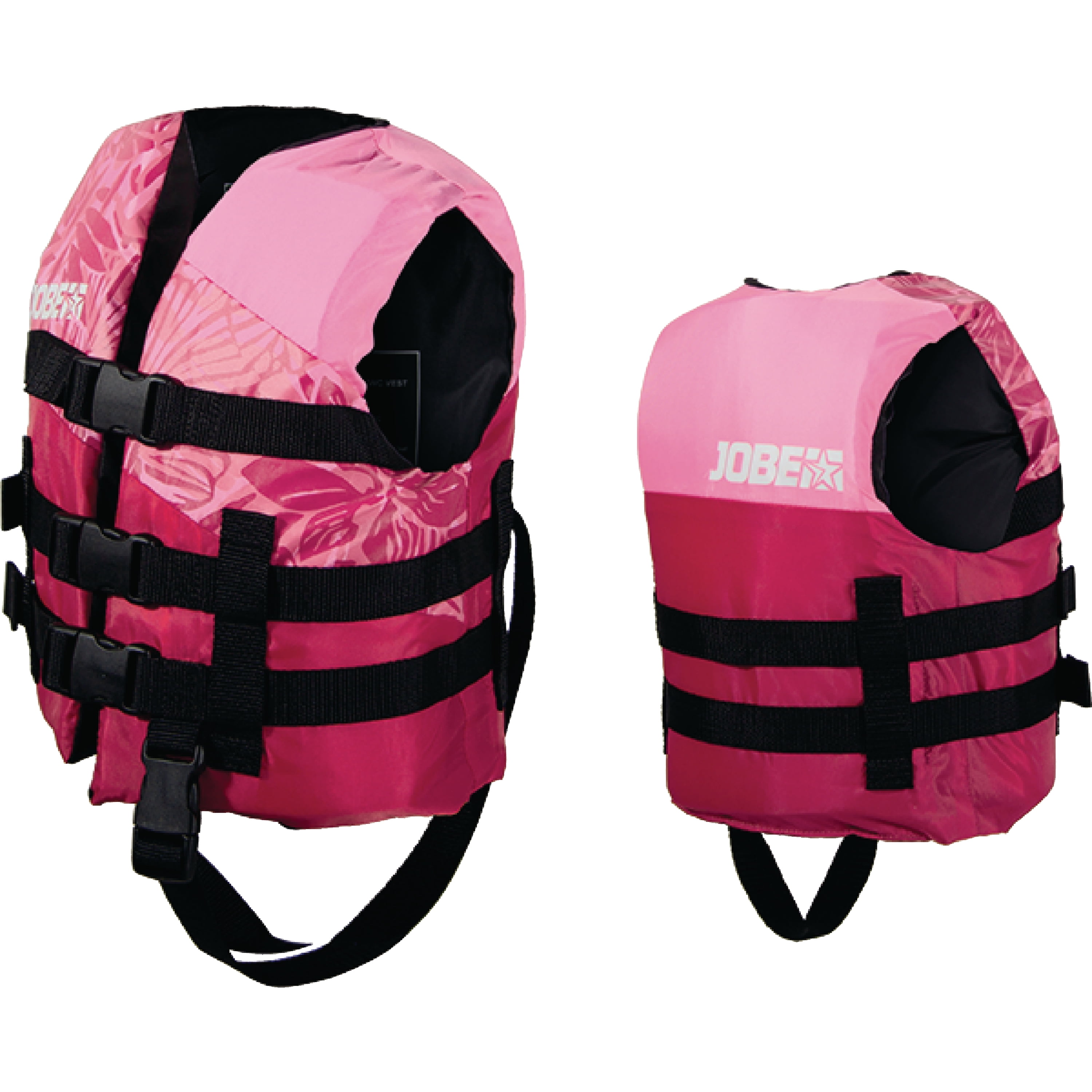 Jobe 247718012 Pink 30 to 50 lbs. Child Nylon Life Vest