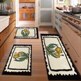 thumbnail image 2 of Kitchen Rugs Sets 3 Piece with Runner Floral Kitchen Floor Mat Carpet Farmhouse Rugs and Mats Non Skid Washable Runner Rug for Kitchen Office Sink Laundry, 2 of 12