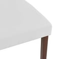 thumbnail image 6 of Modway Prosper 5 Piece Faux Leather Dining Set, Brown/White, 6 of 7