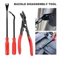 thumbnail image 2 of Car Clip Removal Tool Set Fastener Remover Pliers with Storage Bag Panel Trim Rivet Removal Tool Auto Retainer Clip Remover, 2 of 8