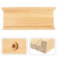 thumbnail image 1 of HIAKDOFT Wood Shelves for Wall Natural Pine Color Decorative 1Pack, 1 of 6