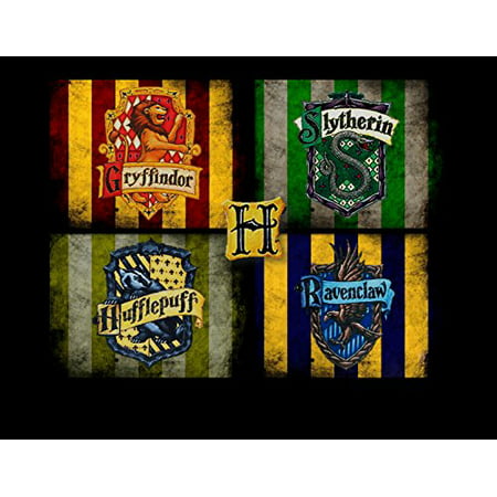 1/4 Sheet Harry Potter Hogwarts Slytherin Crest Edible Frosting Cake Topper- 13828*