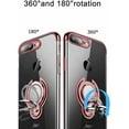 thumbnail image 4 of Designed for iPhone 7plus/ iPhone8 Plus Case Clear 5.5 Slim 360° Adjustable Ring Holder in Soft TPU Thin Anti-Scratch Shockproof Impact Protection for Magnetic Car Mount, 4 of 7
