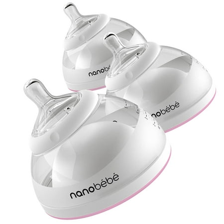 Nanobebe Breastmilk Bottle Three-Pack – Pink (The Best Milk Bottle For Baby)