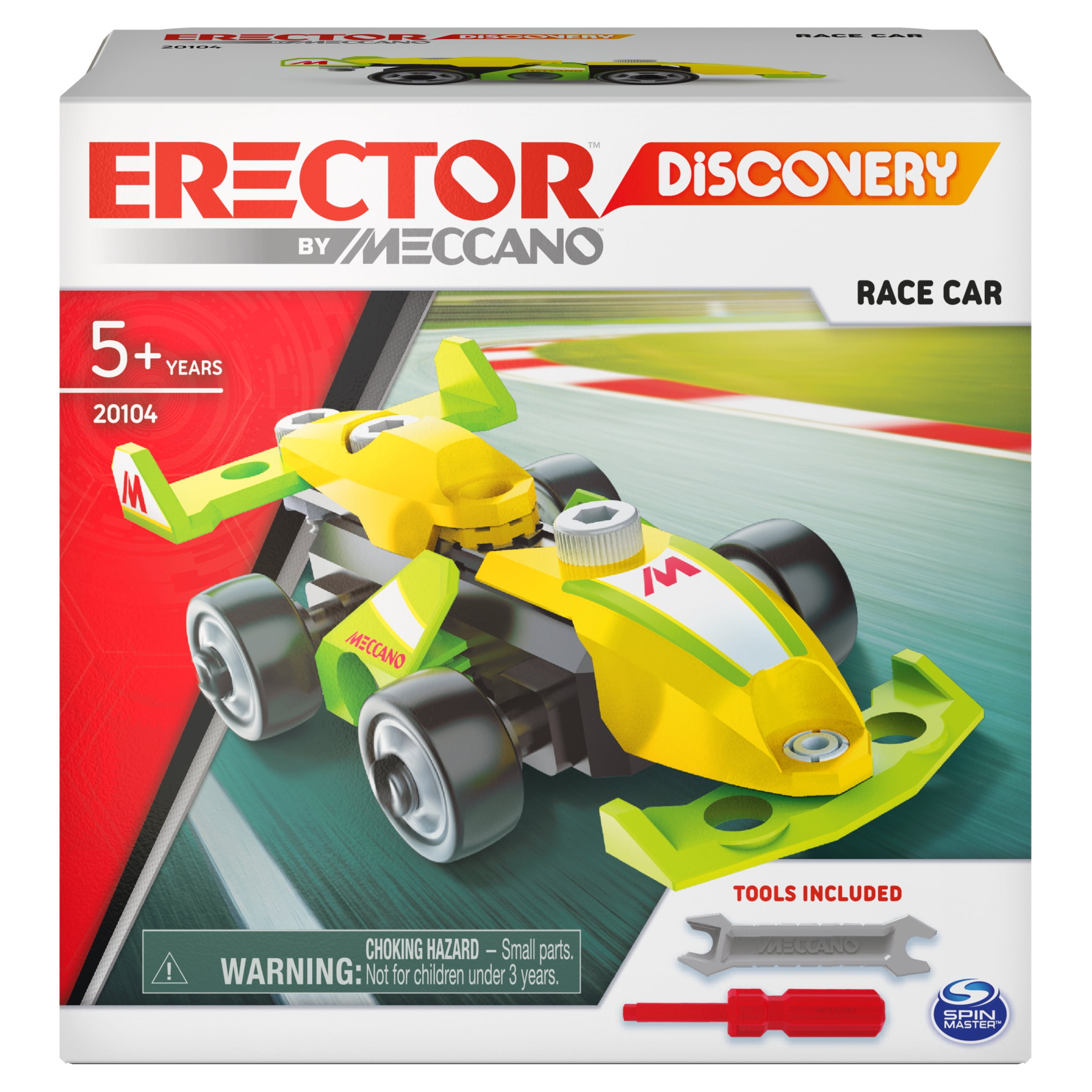 Bolts Erector Set Makers Meccano Race Car Creative Toy. New 