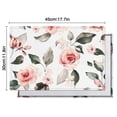 thumbnail image 5 of Pioneer Flower Floral Print Pattern Summer Placemats Table Placemats Set Of 6-Linen Kitchen Washable Placemats Table Mats 12x18 Inch Non-Slip Heat Resistant, 5 of 5