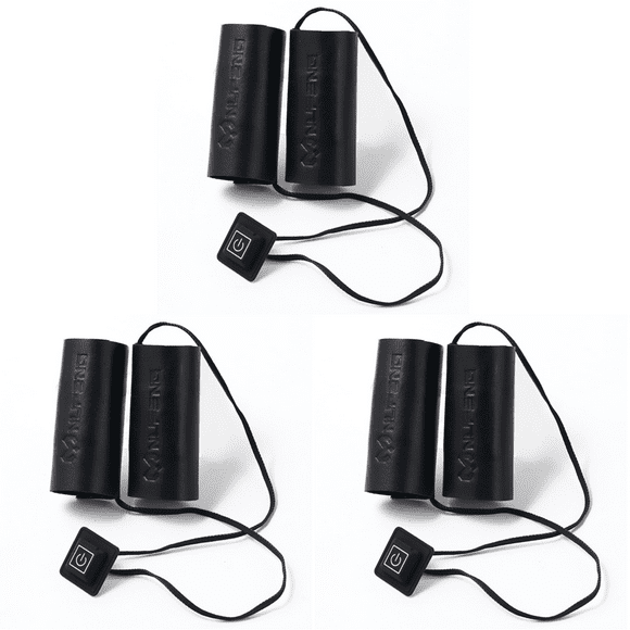 Peggybuy Heated Motorcycle Handlebar Grips 6 Gear Warmer USB Electric Heated Grip Cover