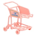 thumbnail image 3 of Carrito de compras de juguete Juguetes educativos Desarrollo interactivo Aprendizaje temprano Comestibles rosa, 3 of 9