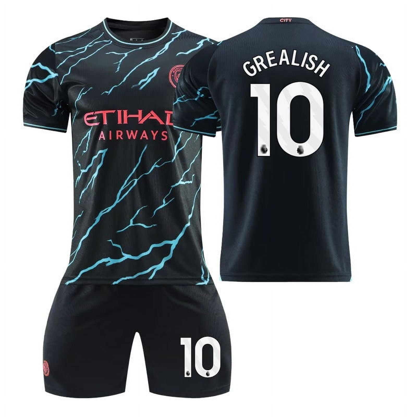 Manchester City jersey No. 9 Haaland Manchester City children's