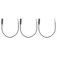 thumbnail image 1 of 3 piezas de cable de reemplazo TRS de 2 polos de jack hembra de 2.5mm a extremo abierto de cable desnudo para auriculares, 0.25m, 1 of 6
