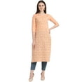 thumbnail image 1 of eloria Chintz Printed Kurti With Half Sleeves In Round Neck Design, 1 of 5