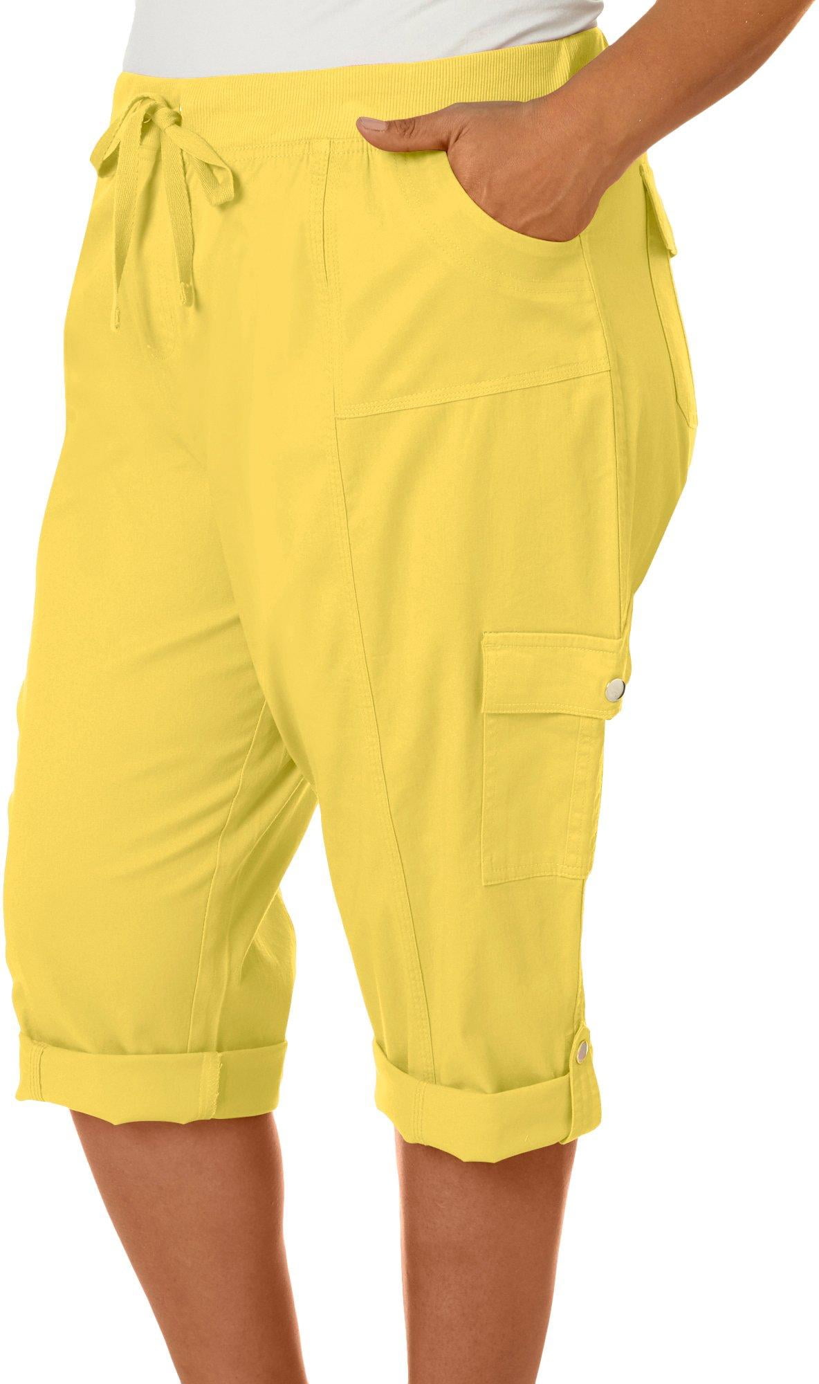 Fresh Plus Solid Pull On Skimmer Shorts 