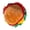 🥝 Multicolor_New#901, variant on Cat Burger Collar Hat Costume • Funny Hamburger Pet Collar • Soft Lightweight Plush • Sizes S M L • Holiday Party Outfit • Photo Prop Accessory