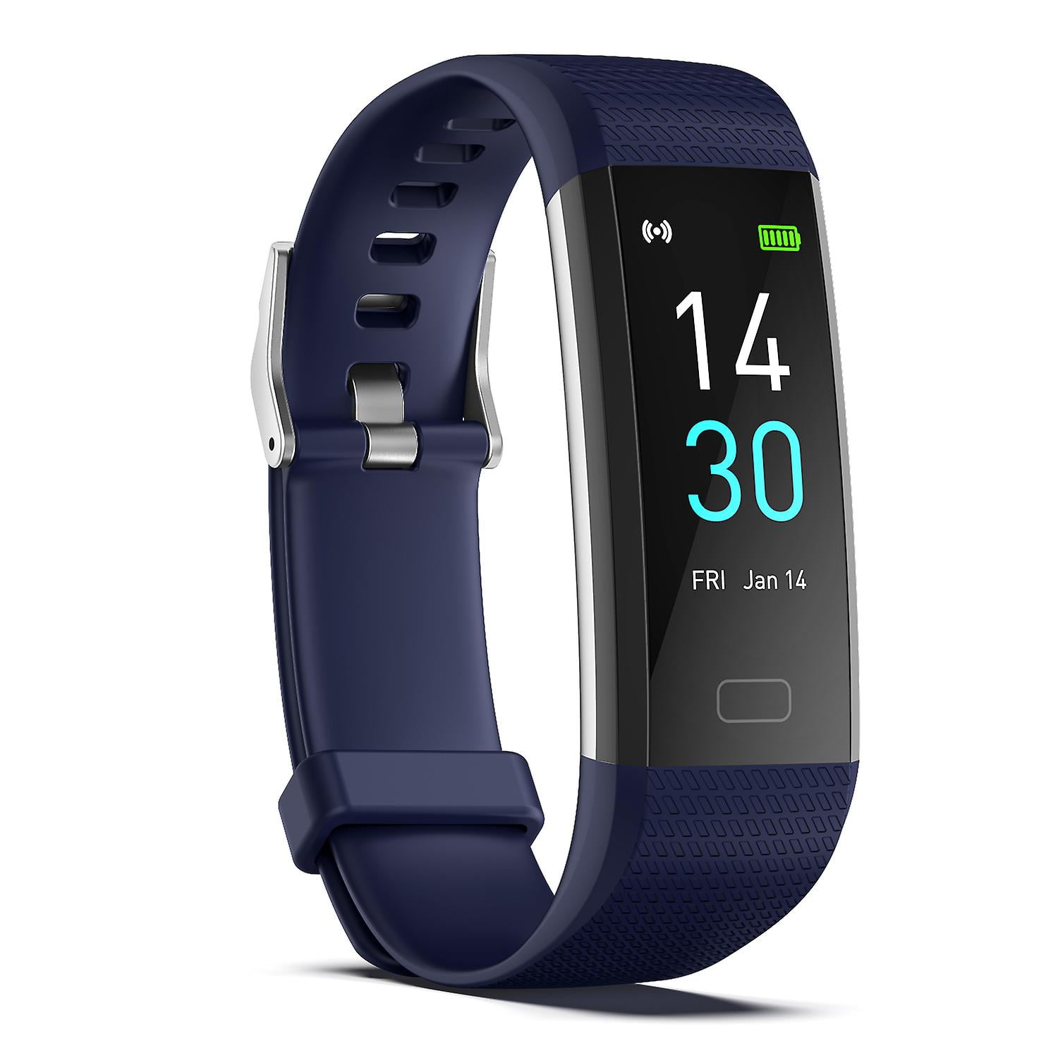 ShenMo Smart Bracelet Ip68 Activity Tracker With Heart Rate Monitor Smart Watch blue Walmart