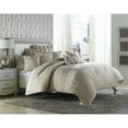 thumbnail image 2 of Pemberly Row Contemporary 10-piece Fabric King Comforter Set in Tan/Neutral, 2 of 20