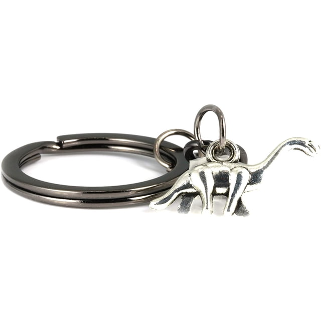 Dinosaur Keychain | Brontosaurus Key Chain for Dinosaur Lovers a Dino Keychain Bulk Fun Keychain for Women or Men a Dinosaur Key Chain or Jurassic Keychain for the Archeologist that you know (Medium