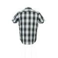 thumbnail image 3 of INC International Concepts Black Plaid Camp Shirt , Size Medium, 3 of 4
