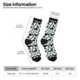 thumbnail image 2 of Fotbe Panda And Eucalyptus Calcetas Largas con Estampado para Hombre y Mujer – Calcetas de Compresión Transpirables y Elásticas, Viajar y Uso Diario Talla 5-11, 2 of 6