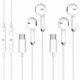 thumbnail image 1 of wonima11 USB C Headphones for iPhone 17 16 15，Wired Earbuds USB C with Mic & Remote Control [Clear Call], HiFi Bass Comfortable Noise Cancelling Earphones for iPad Pro, Galaxy S25/S24 [2 Pack ], 1 of 1