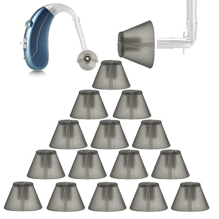 MEDca Hearing Multicolor Amplifiers Open Fit Models Receiver Tulip Domes Compatible Behind the Ear 20-Pcs