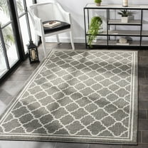 Safavieh Amherst Trina Geometric Area Rug, Dark Gray/Beige, 2'6" x 4'