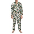 thumbnail image 3 of Balery Cactuses Pijama para Hombre de Dos Piezas con Manga Larga, Conjunto de Dormir y Descanso Suave con Bolsillos-XX-Large, 3 of 7