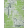 thumbnail image 2 of Addison Rugs Chantille Indoor/Outdoor Transitional Blocks Aloe Washable Rectangle Rug, 10' x 14', 2 of 6
