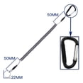 thumbnail image 4 of huanledash Anti-lost Rope Retractable with Keyring Carabiner Theftproof Coiled Spring Fishing Pliers Anti-lost Safety Lanyard Outdoor Accessories, 4 of 8