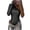 Black, variant on Womens Bodysuits One-Shoulder Sequin Solid-Color Fitted Jumpsuit Sexy Comfort Tummy Control Long-Sleeve One Piece Tops for Wedding Guest