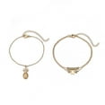 thumbnail image 1 of Foot Bracelets For Women Beach Ankle Love Feet Jewelry For Women,Rhinestone Smal, 1 of 9
