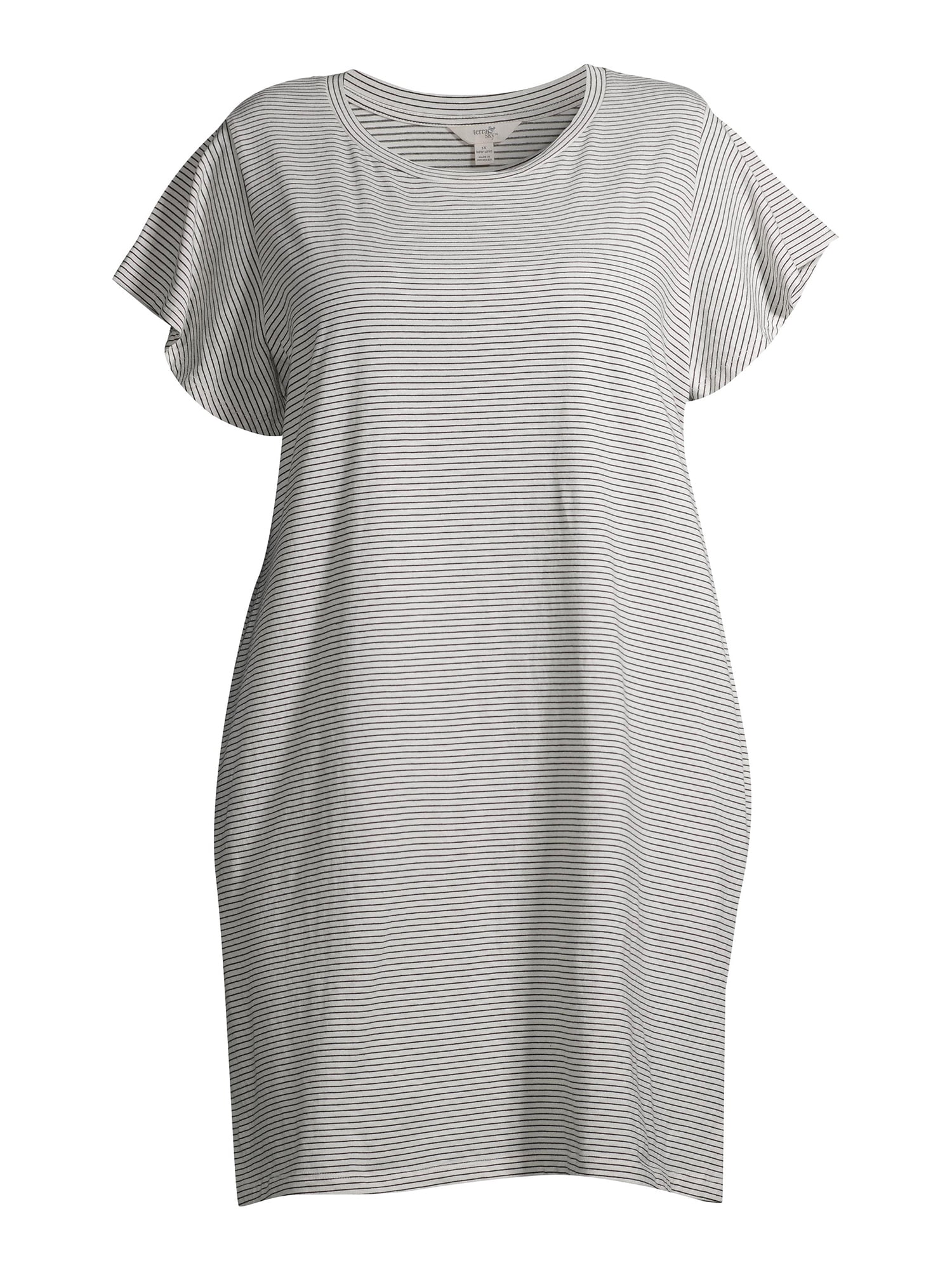 terra sky t shirt dress