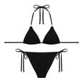 thumbnail image 1 of Bikini Ocean Pacific para Mujer Tirantes Negro Talla EG 2 Piezas, 1 of 4