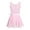 Pink, variant on TiaoBug Kids Girls Ballet Dance Costume Sleeveless Gymnastics Leotard with Chiffon Wrap Skirt Ballerina Dancewear Black 3-4