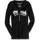 thumbnail image 1 of Aeropostale - Camiseta térmica de manga larga para mujer, color negro, grande, 1 of 1