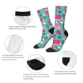 thumbnail image 3 of Rocae Excavator for Adult Socks Casual Athletic Stretchy Loose Socks for Women Men Non-Slip Middle Tube Socks, 3 of 6