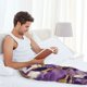 thumbnail image 5 of Balery Purple Gold Marble Swirls Pantalones de pijama para hombre, pijama ultraligero, pantalón de descanso-Medium, 5 of 6